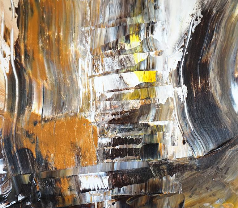 Original Abstract Expressionism Abstract Painting by Peter Nottrott