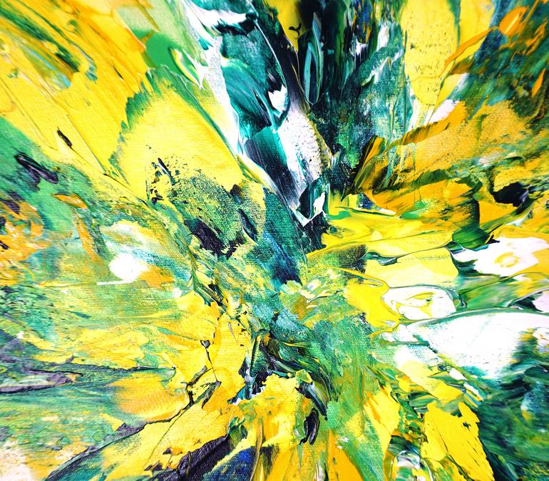 Original Abstract Expressionism Abstract Painting by Peter Nottrott