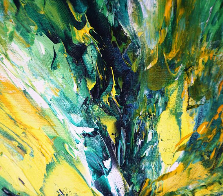 Original Abstract Expressionism Abstract Painting by Peter Nottrott