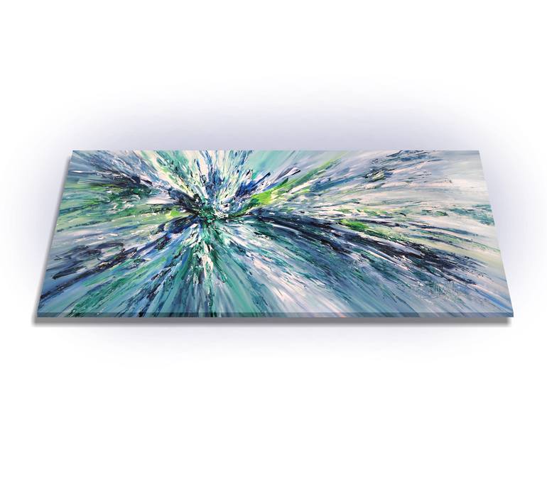 Original Abstract Expressionism Abstract Painting by Peter Nottrott