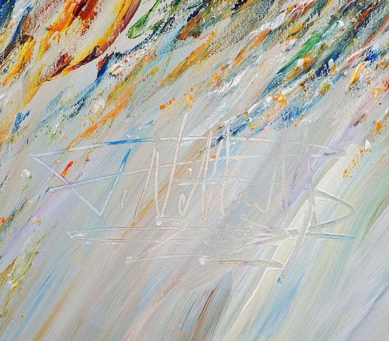 Original Abstract Expressionism Abstract Painting by Peter Nottrott