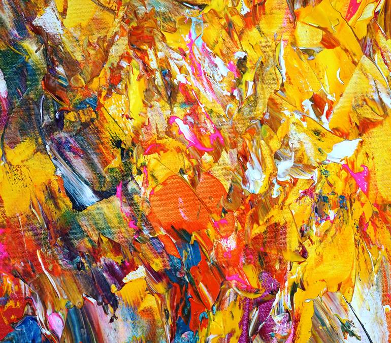 Original Abstract Expressionism Abstract Painting by Peter Nottrott