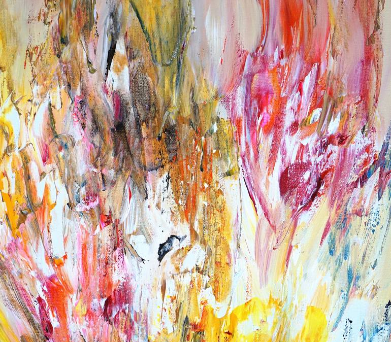 Original Abstract Expressionism Abstract Painting by Peter Nottrott