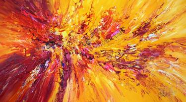 Original Abstract Expressionism Abstract Paintings by Peter Nottrott