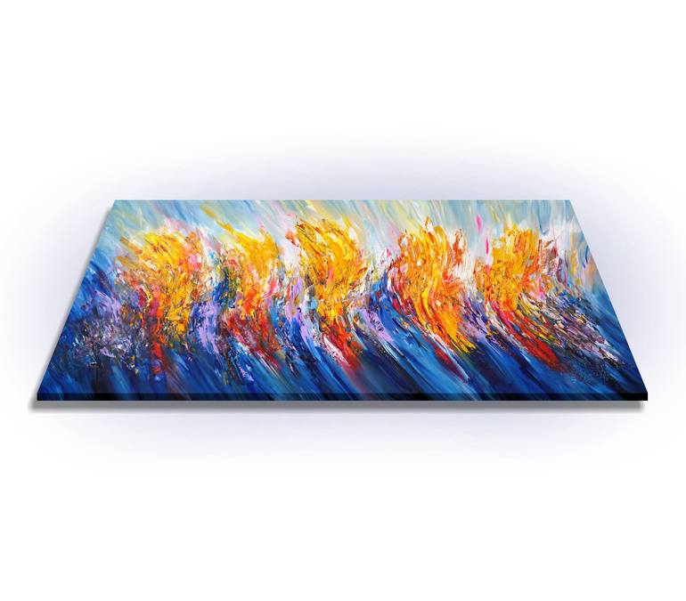 Original Abstract Expressionism Abstract Painting by Peter Nottrott