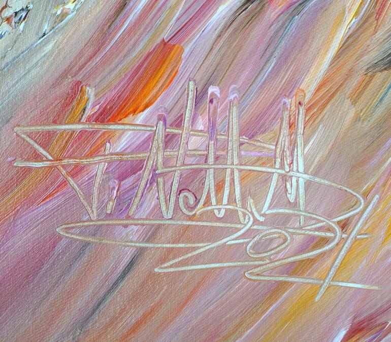 Original Abstract Expressionism Abstract Painting by Peter Nottrott