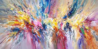 Original Abstract Expressionism Abstract Paintings by Peter Nottrott