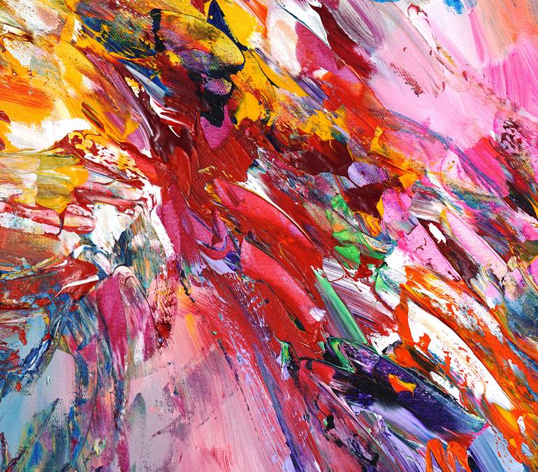 Original Abstract Expressionism Abstract Painting by Peter Nottrott