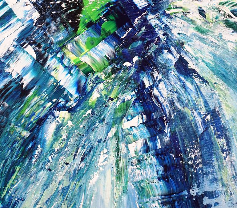 Original Abstract Expressionism Abstract Painting by Peter Nottrott