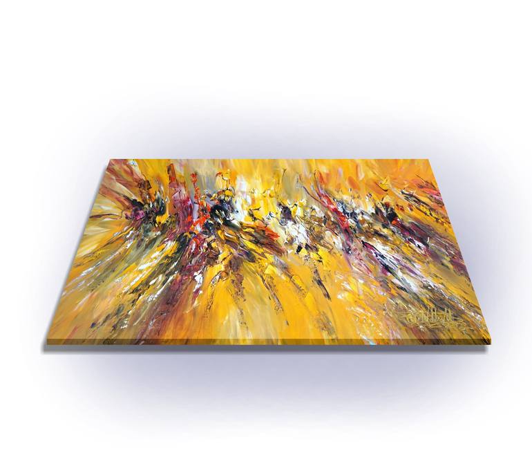 Original Abstract Painting by Peter Nottrott