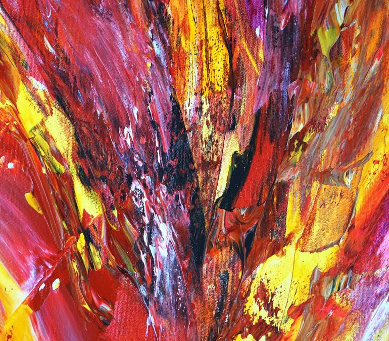 Original Abstract Expressionism Abstract Painting by Peter Nottrott