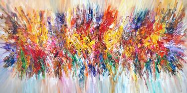 Original Abstract Expressionism Abstract Paintings by Peter Nottrott