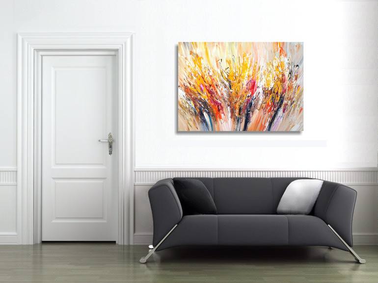 Original Abstract Painting by Peter Nottrott