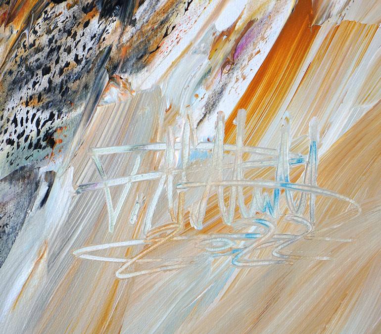 Original Abstract Expressionism Abstract Painting by Peter Nottrott