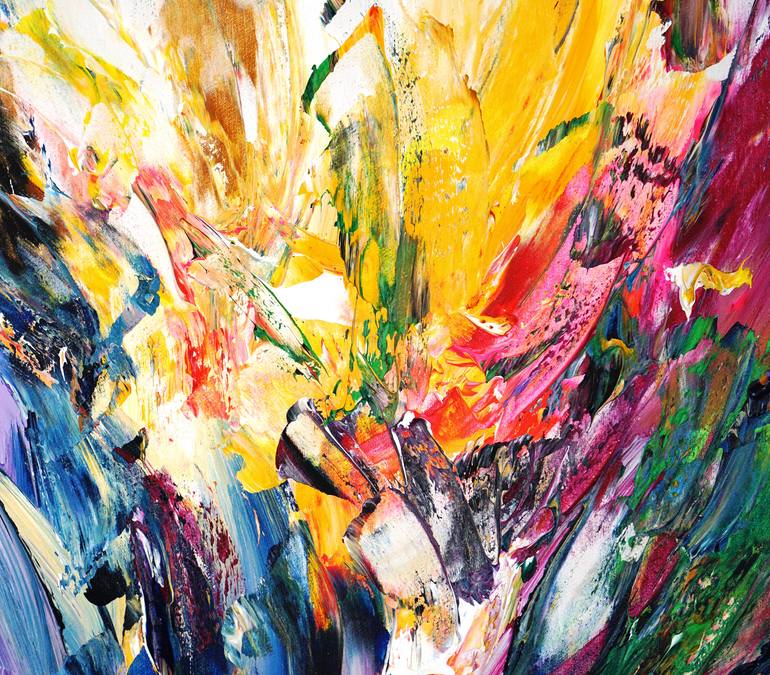 Original Abstract Expressionism Abstract Painting by Peter Nottrott