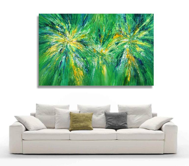 Original Abstract Expressionism Abstract Painting by Peter Nottrott