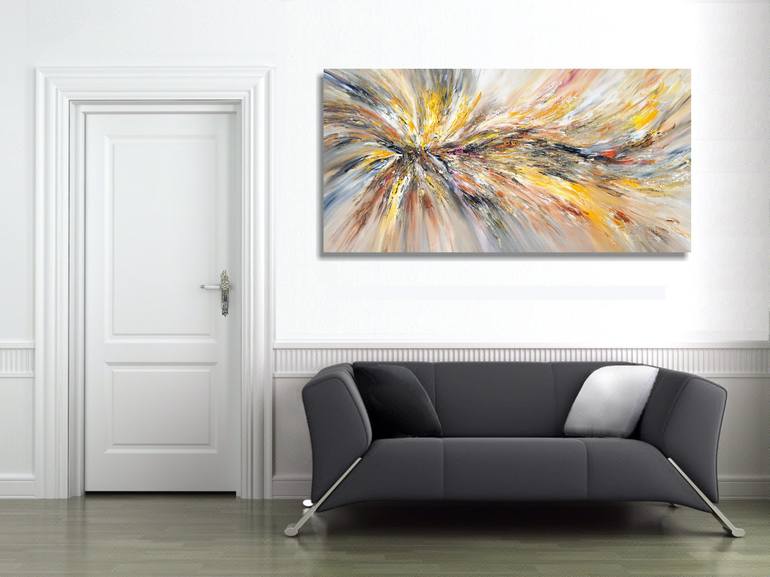 Original Abstract Painting by Peter Nottrott