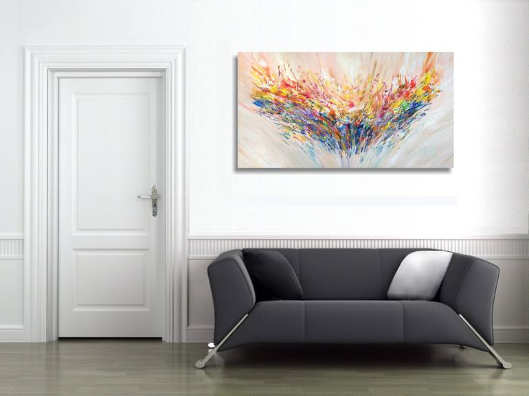 Original Abstract Painting by Peter Nottrott