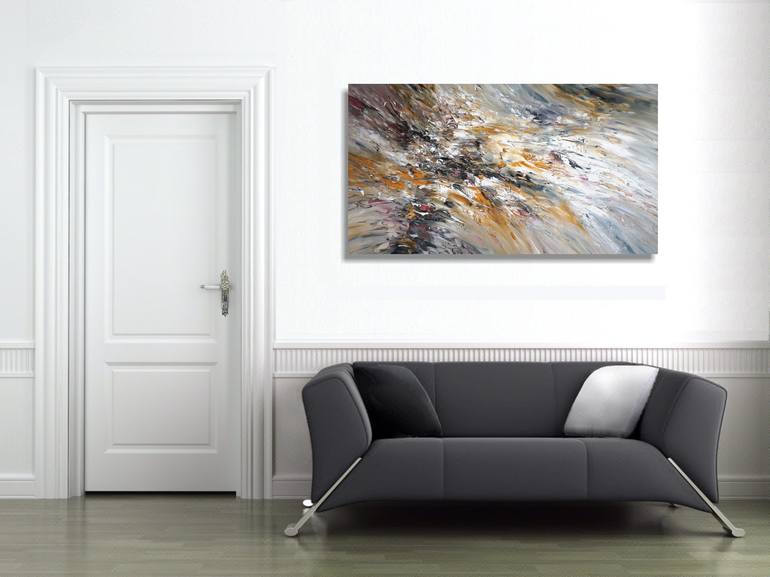 Original Abstract Painting by Peter Nottrott