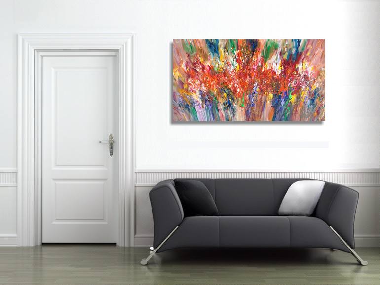 Original Abstract Painting by Peter Nottrott