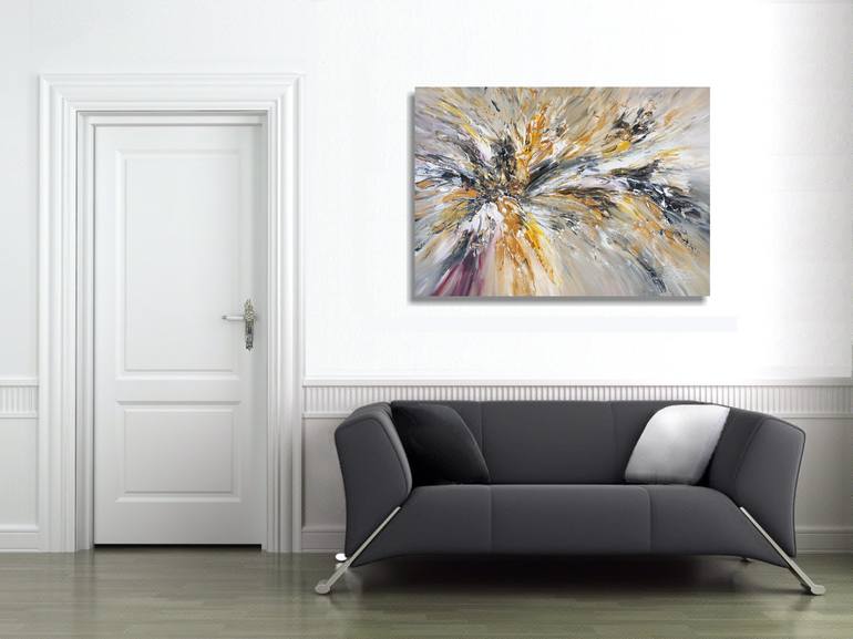 Original Abstract Painting by Peter Nottrott