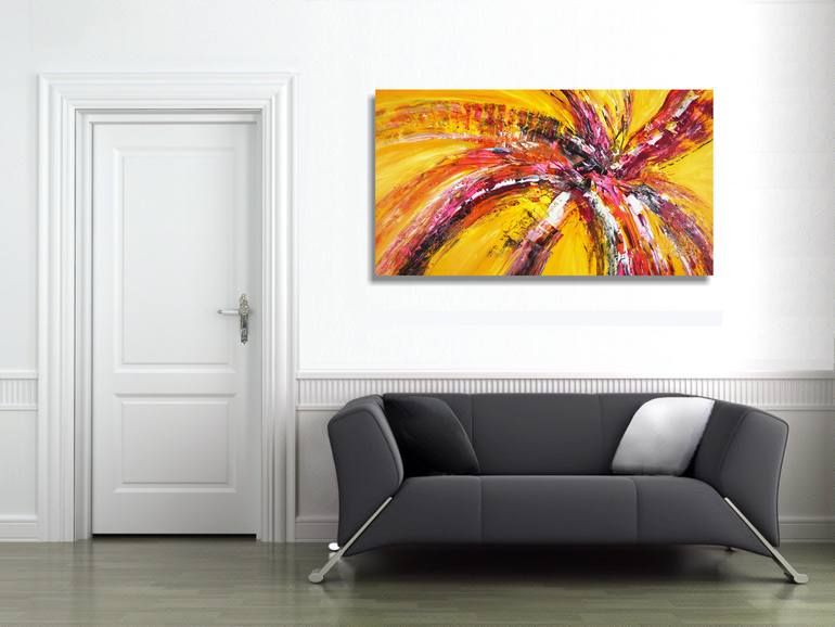 Original Modern Abstract Painting by Peter Nottrott