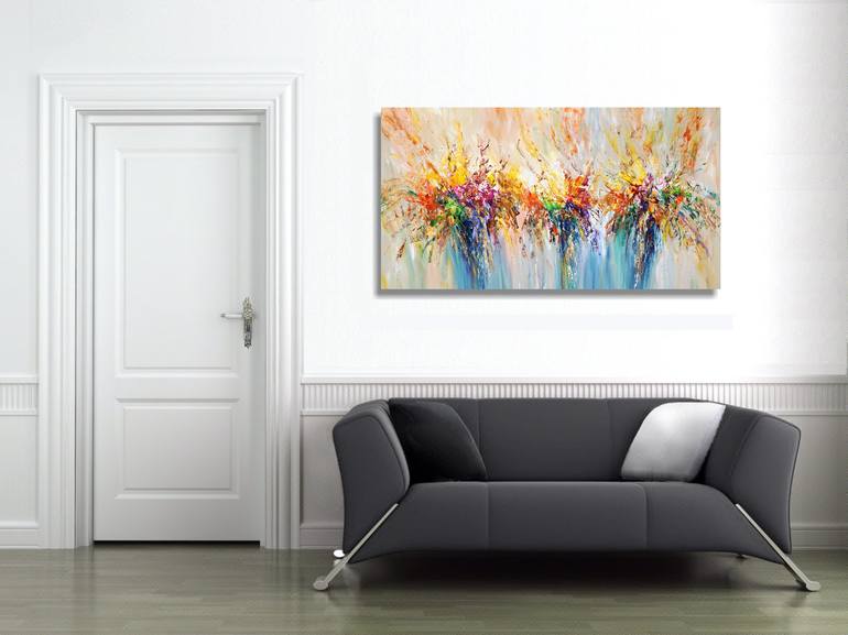 Original Modern Abstract Painting by Peter Nottrott