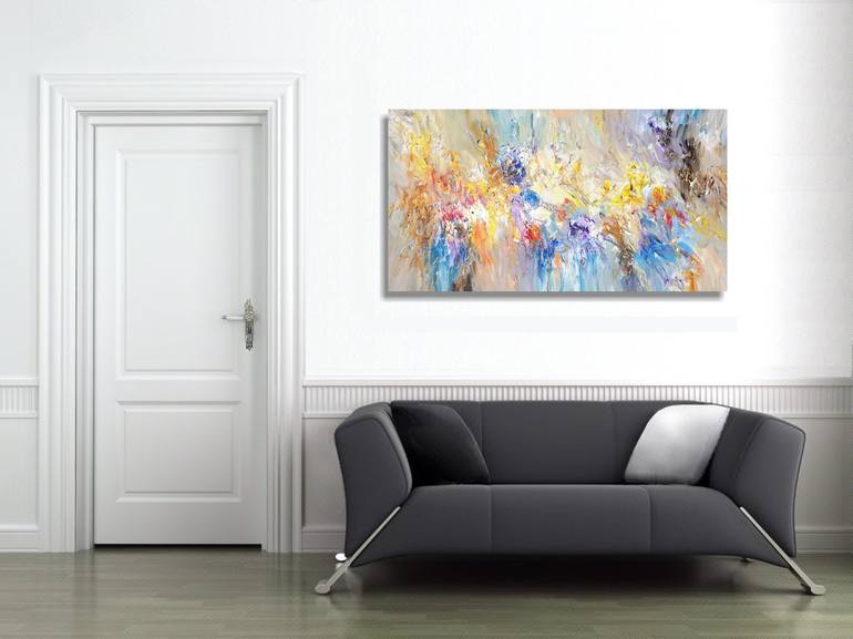 Original Modern Abstract Painting by Peter Nottrott