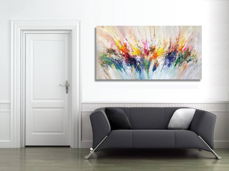 Original Abstract Painting by Peter Nottrott