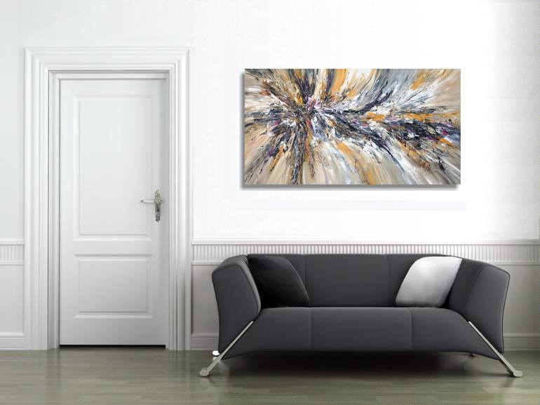 Original Abstract Painting by Peter Nottrott