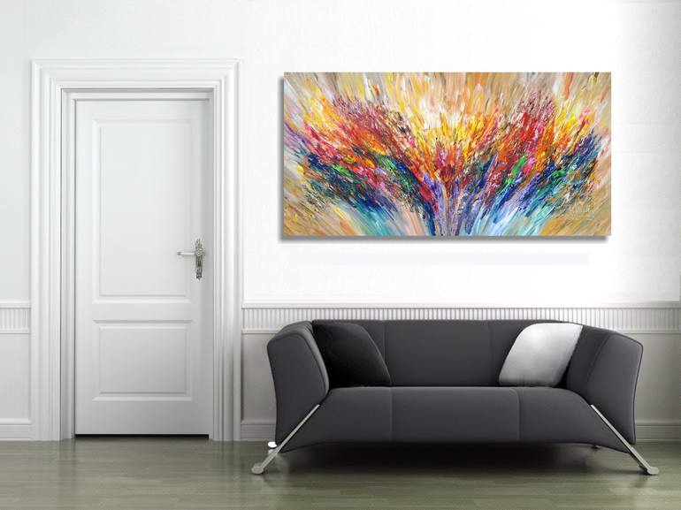 Original Modern Abstract Painting by Peter Nottrott