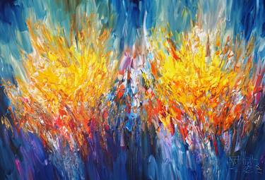 Original Abstract Paintings by Peter Nottrott