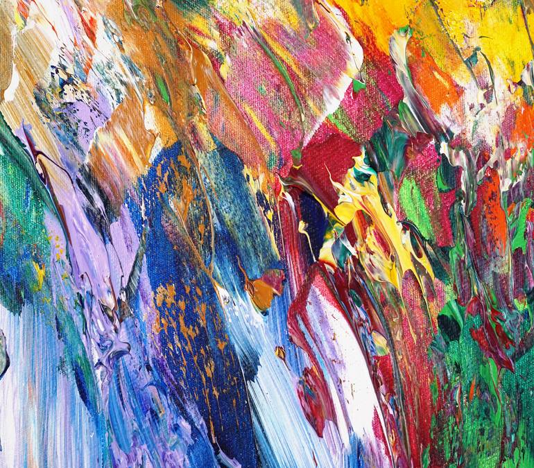 Original Modernism Abstract Painting by Peter Nottrott