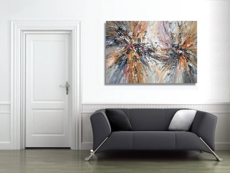 Original Abstract Painting by Peter Nottrott