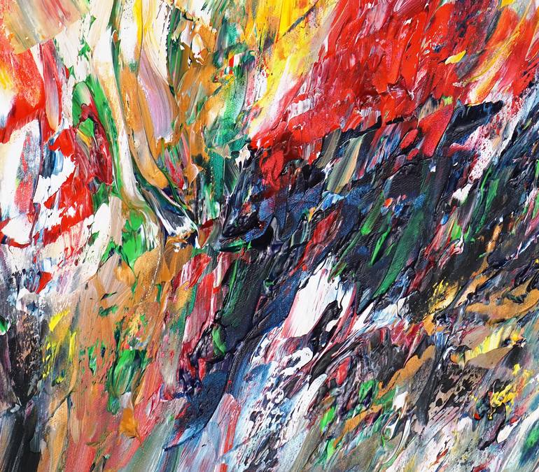 Original Modern Abstract Painting by Peter Nottrott