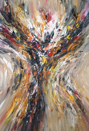 Original Modern Abstract Paintings by Peter Nottrott