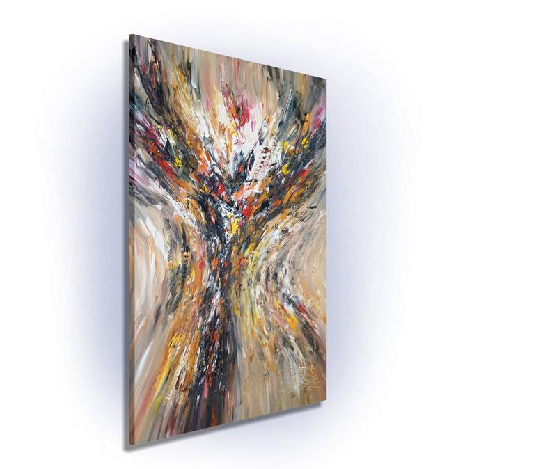 Original Abstract Painting by Peter Nottrott