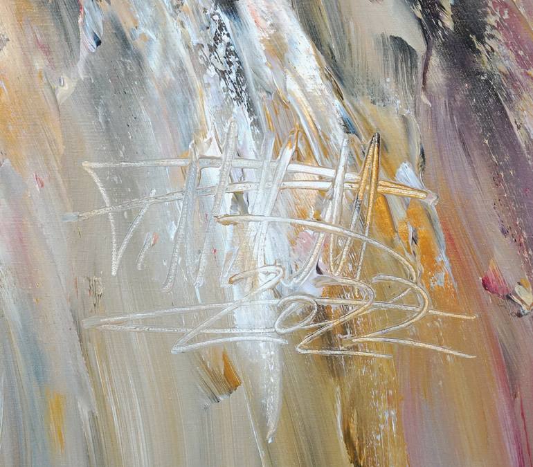 Original Modernism Abstract Painting by Peter Nottrott