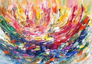 Original Abstract Paintings by Peter Nottrott