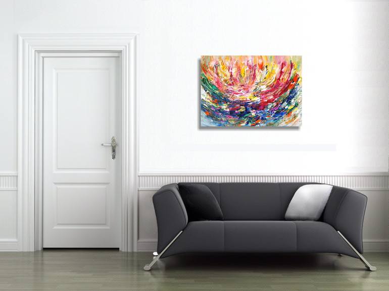 Original Modern Abstract Painting by Peter Nottrott