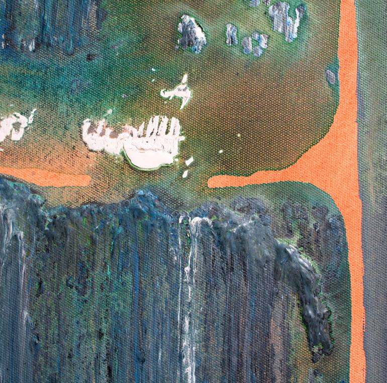 Original Abstract Expressionism Nature Painting by Peter Gaber
