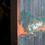 Left side of the painting