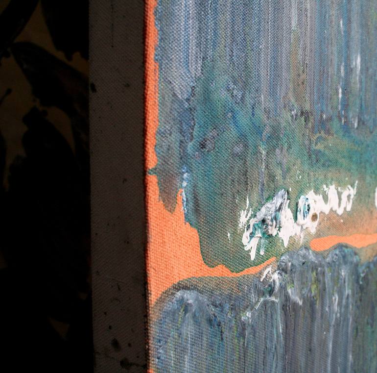 Original Abstract Expressionism Nature Painting by Peter Gaber