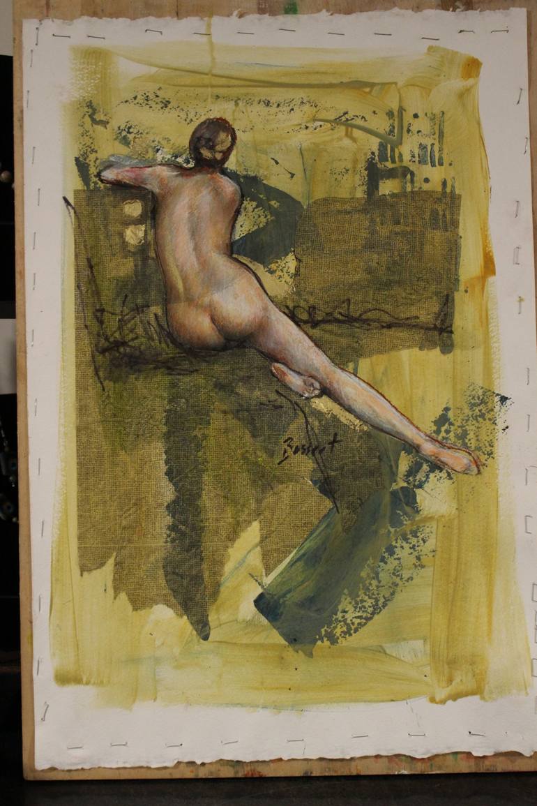 Original Nude Painting by Nancy Bossert