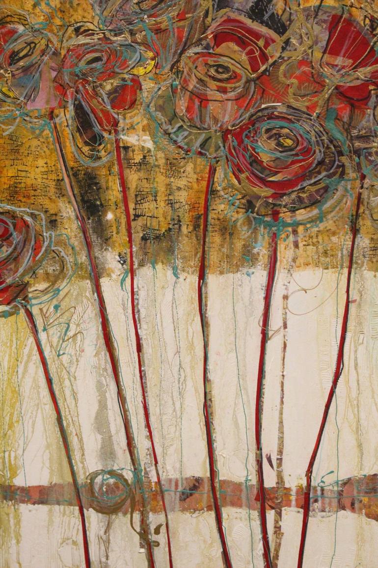 Roses Painting by Nancy Bossert | Saatchi Art