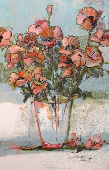 Original Floral Paintings by Nancy Bossert