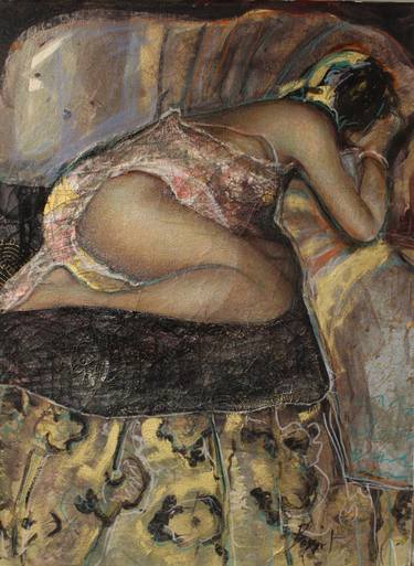 Original Expressionism Women Paintings by Nancy Bossert
