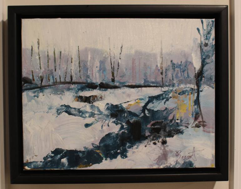 Original Contemporary Landscape Painting by Nancy Bossert