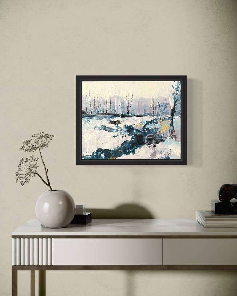 Original Contemporary Landscape Painting by Nancy Bossert