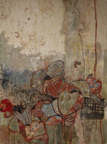 Original Contemporary Abstract Paintings by Nancy Bossert